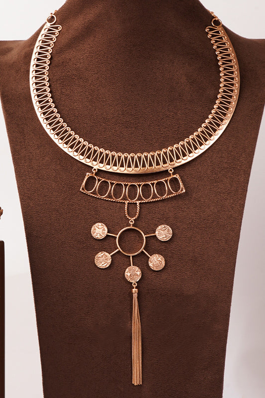Flow Of Nile Choker Pendant Necklace 