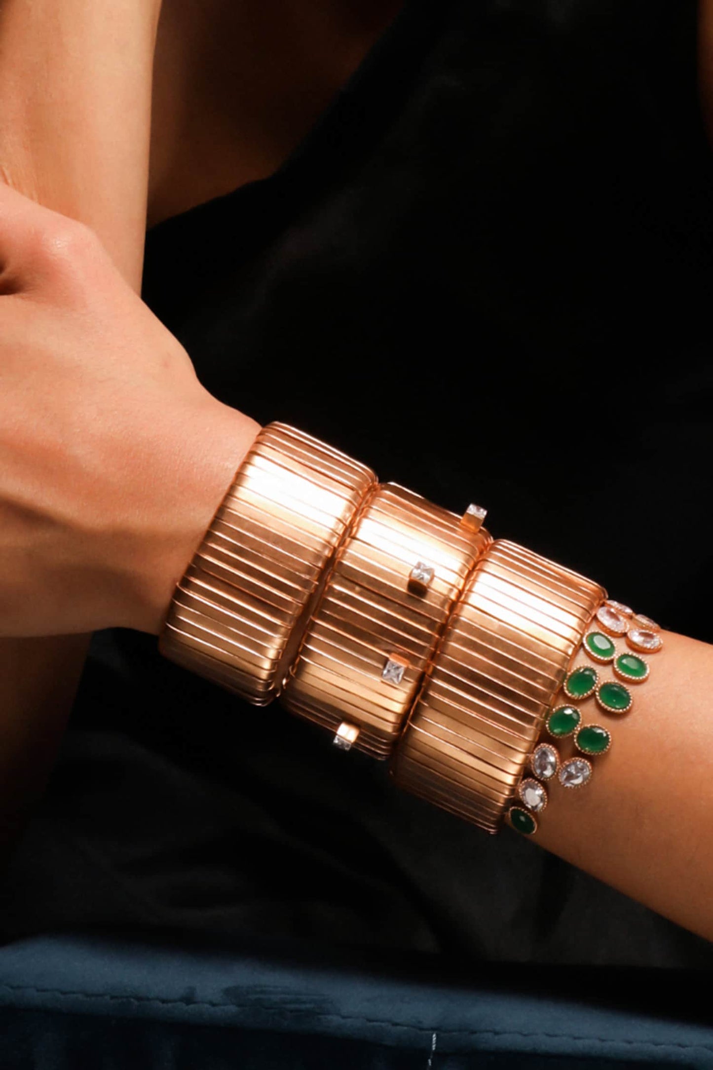 Galactic Armour Ribbon Bracelet- Single Pc 