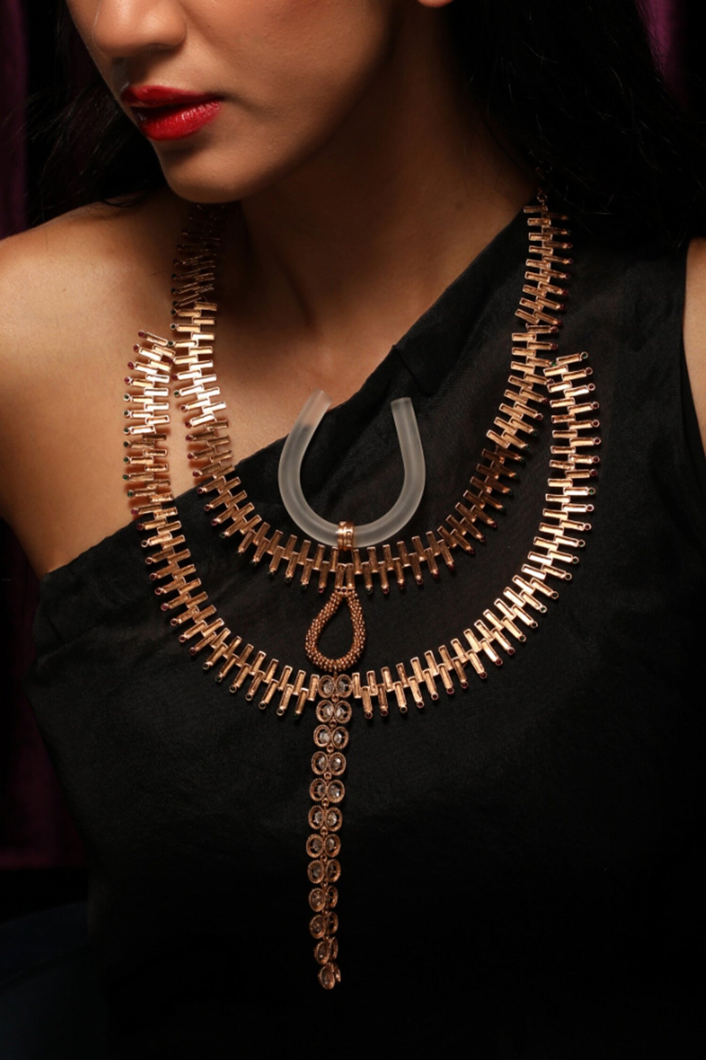 Grand Deity Layered Necklace 
