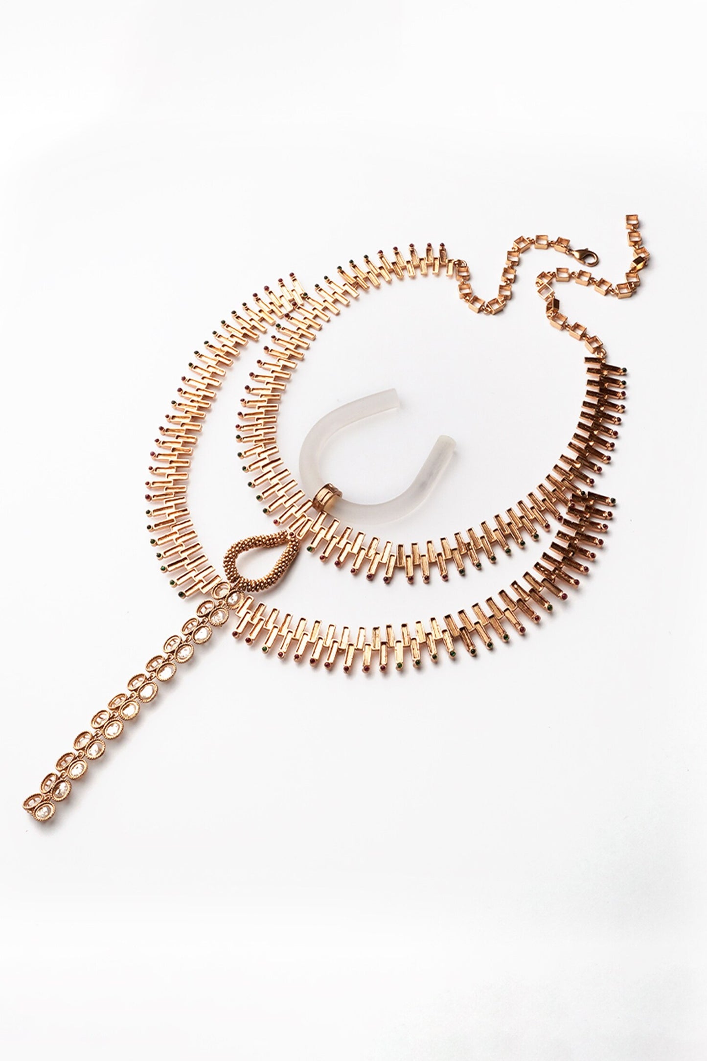 Grand Deity Layered Necklace 