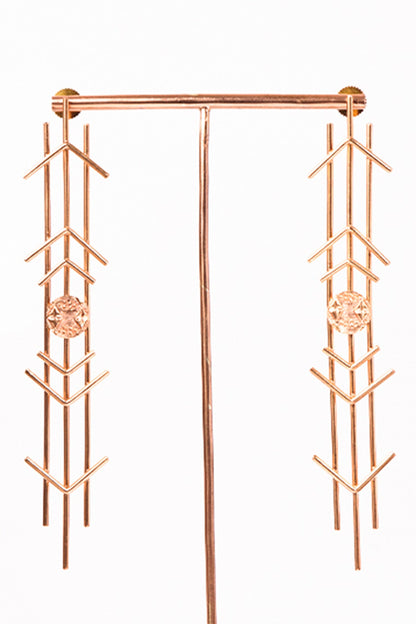 Phases Of The Pyramid Earring 