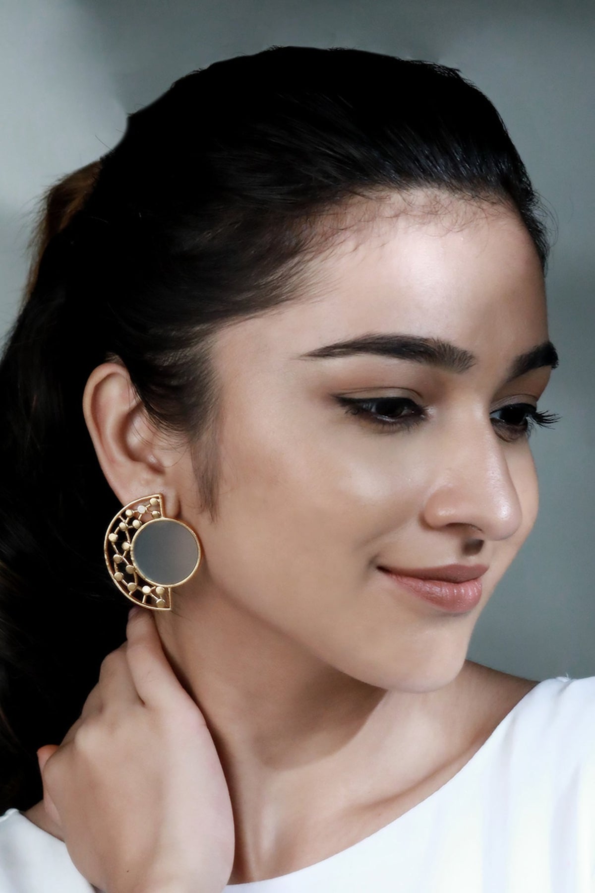 Crescent Noor Studs 