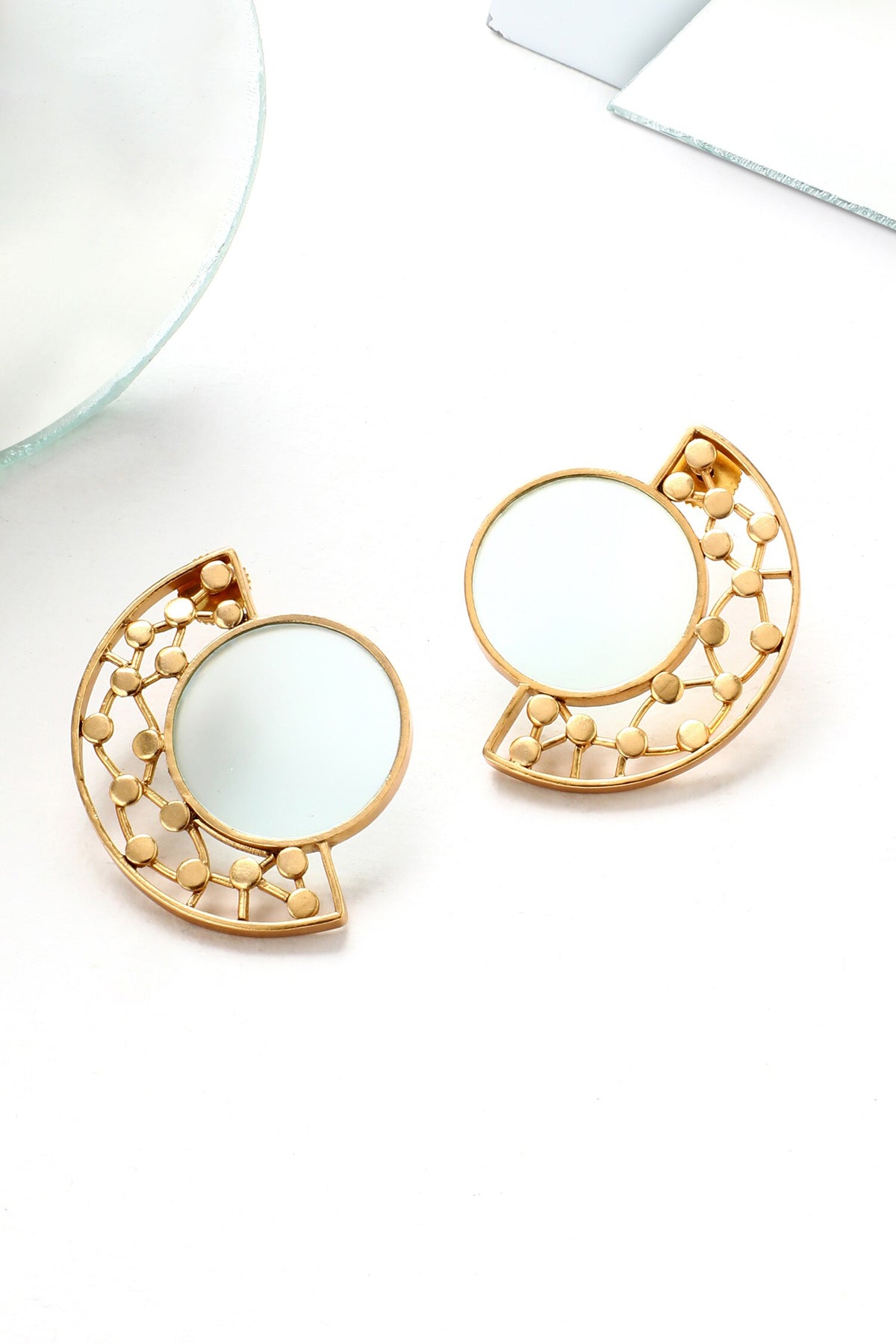 Crescent Noor Studs 