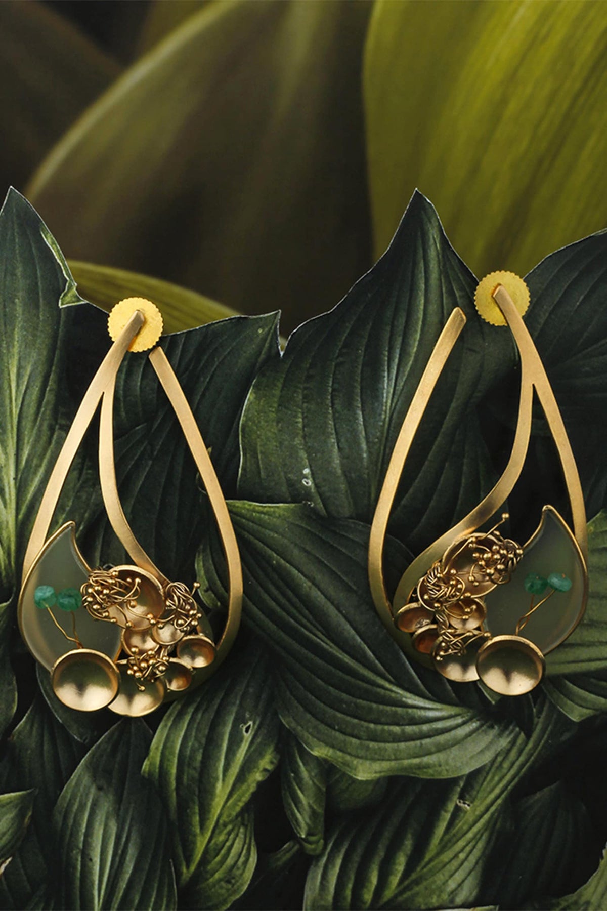 Equatorial Forest Earrings 