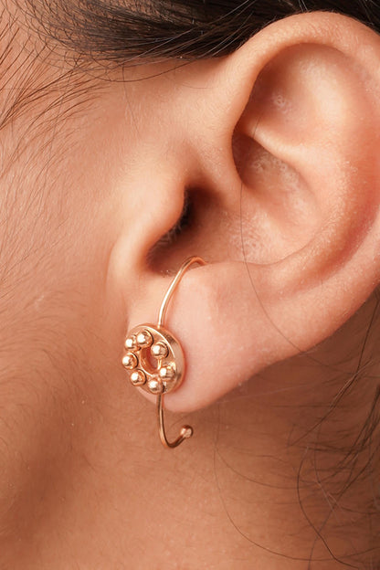 Mad City Button Ear Studs 