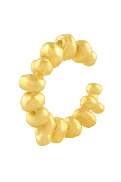 Mini Molten Beaded Ear Cuff 