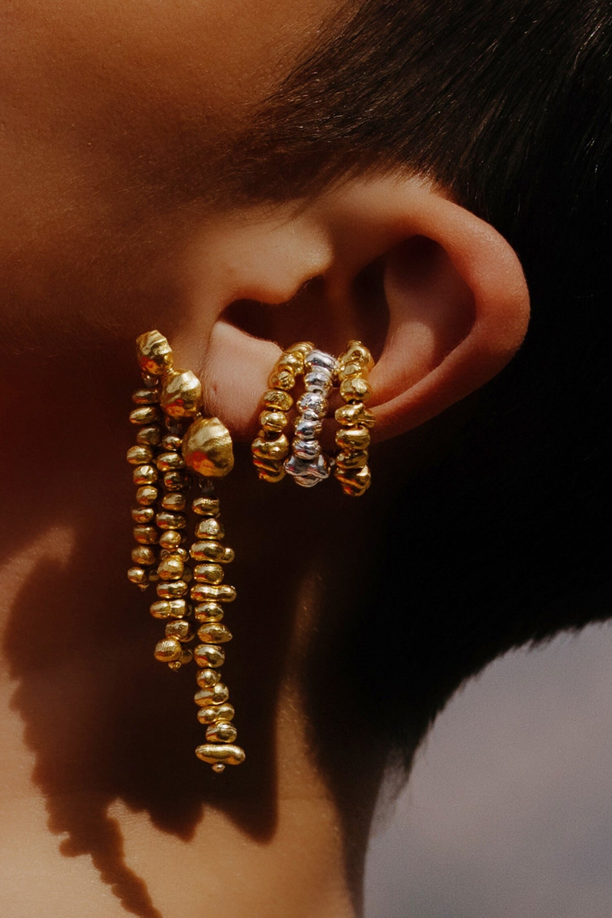 Molten Drop Earrings 