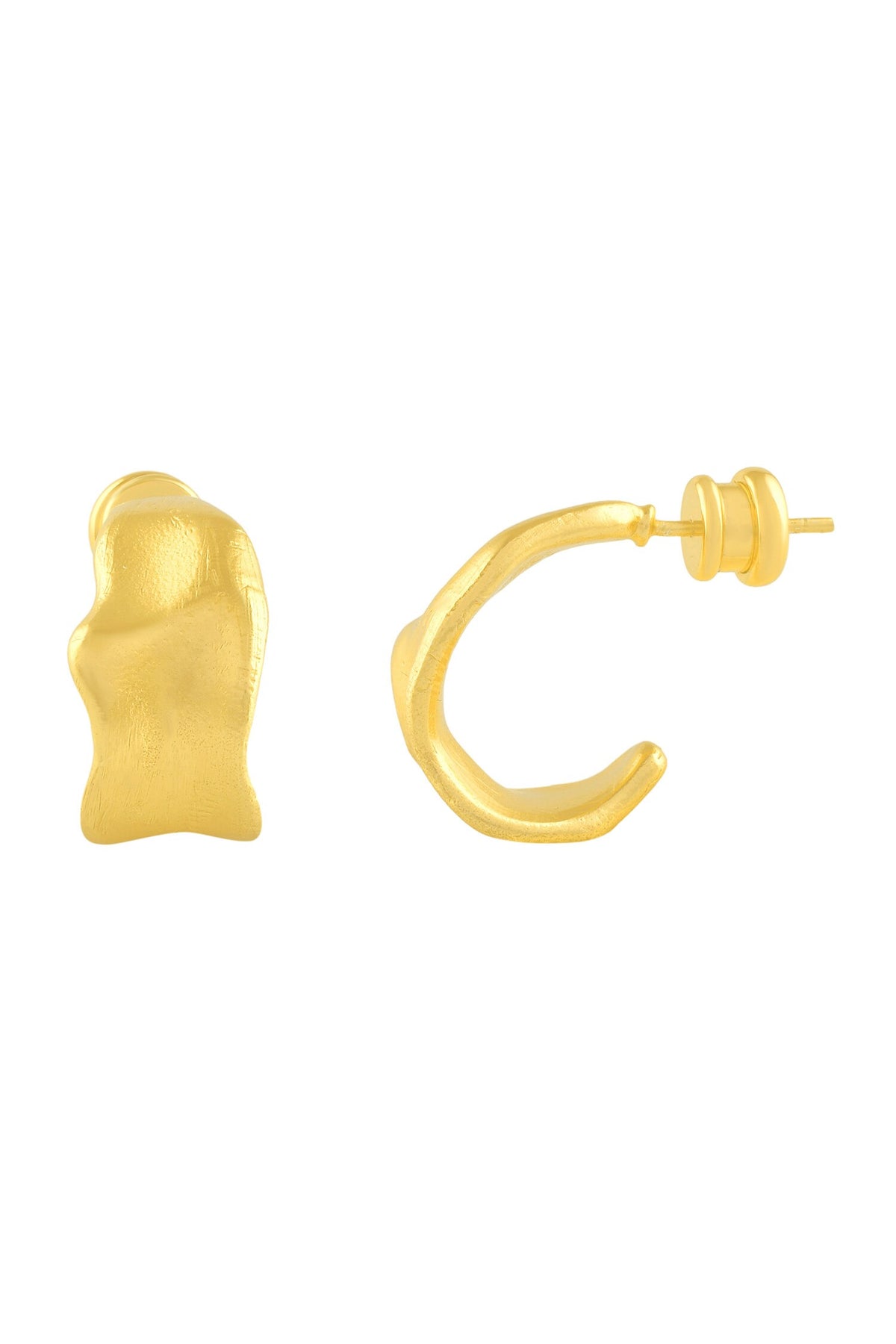 Mini Molten Crimped Hoops 