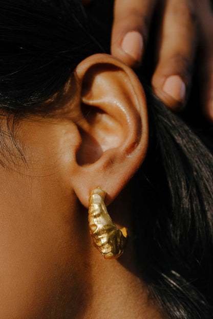 Foil Bold Hoops 