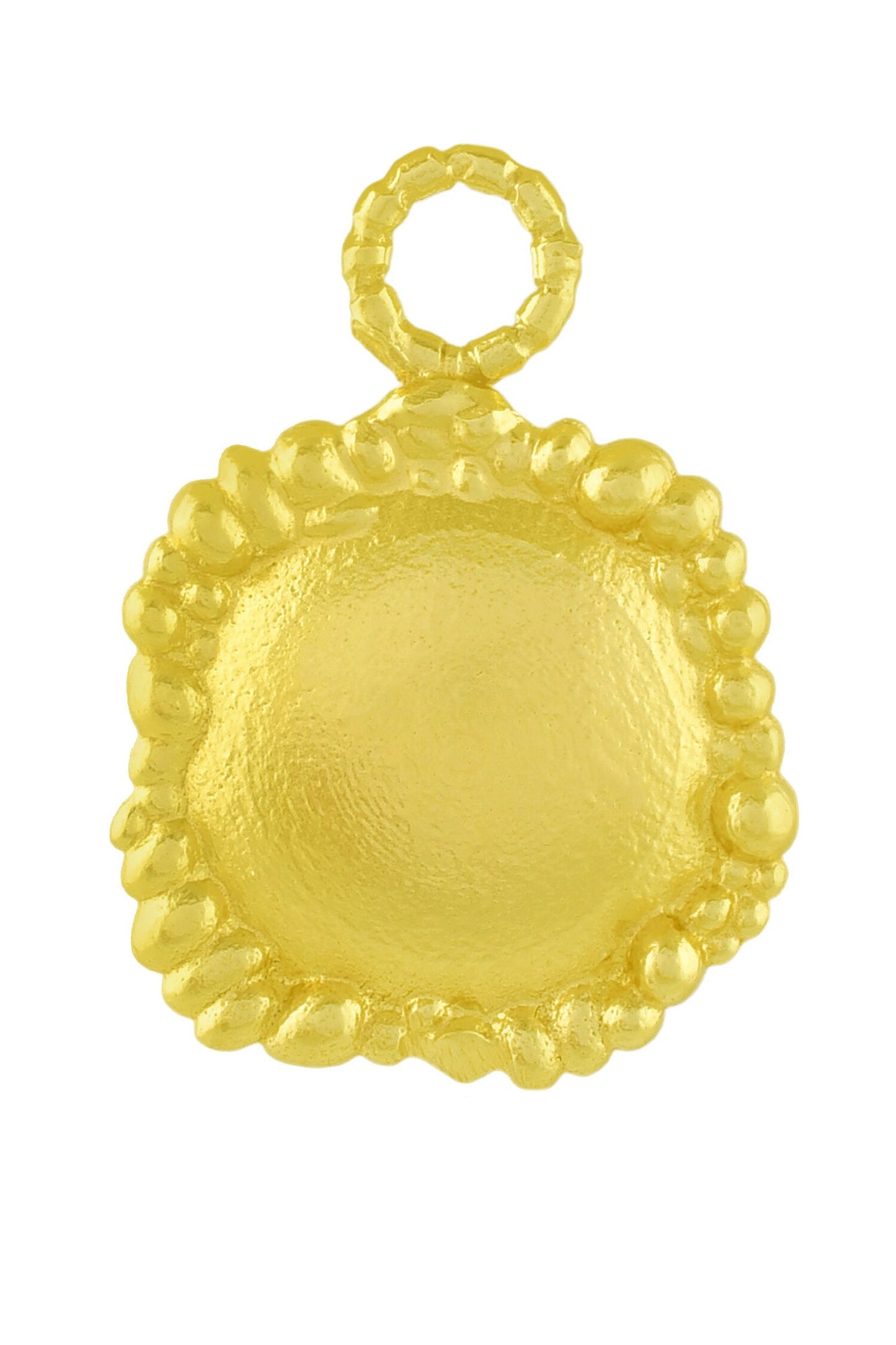 Granulated Signature Textured Charm 