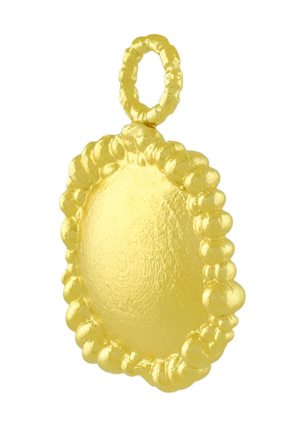 Granulated Signature Textured Charm 