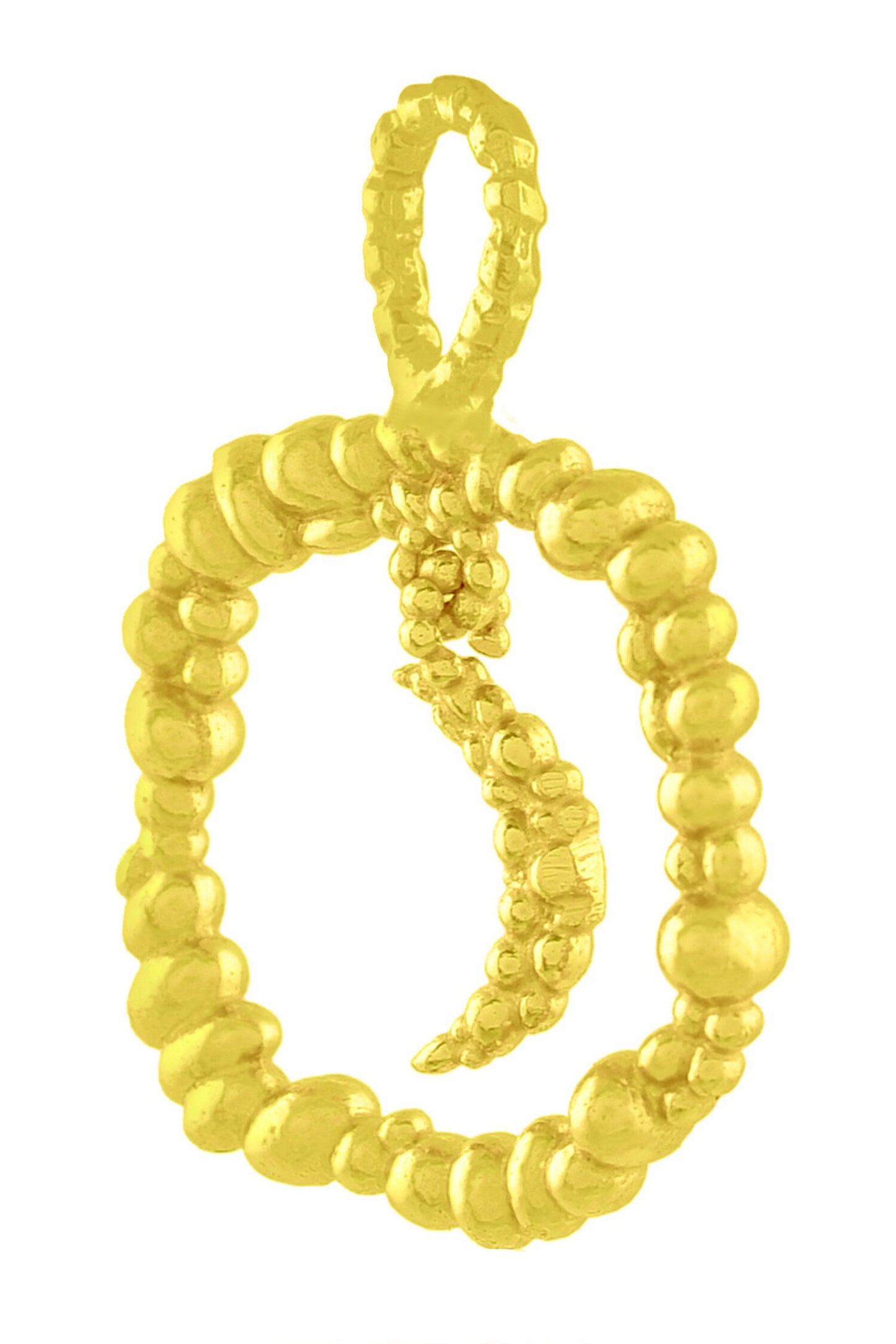 Granulated Moon Charm 