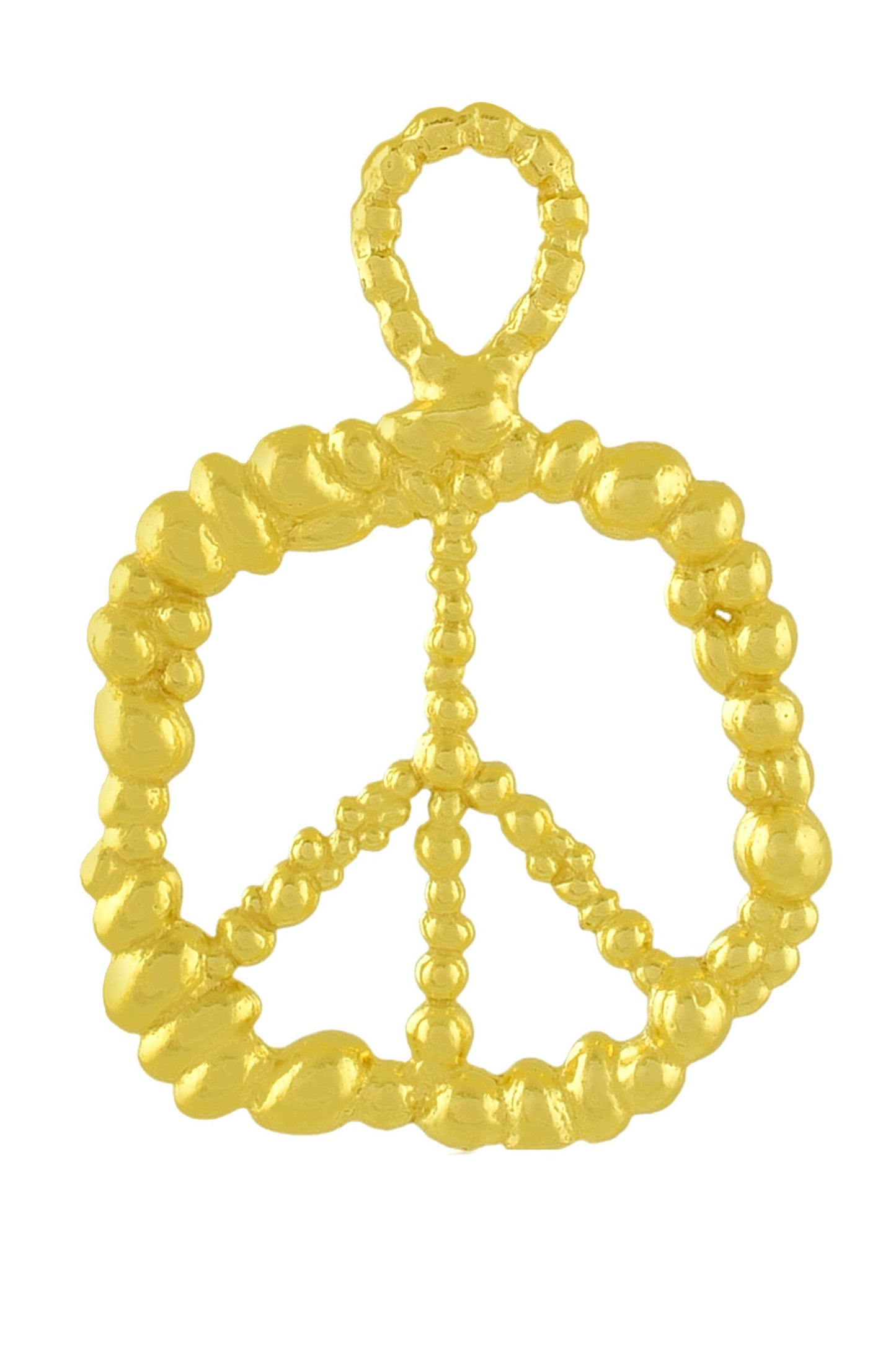 Granulated Peace Charm 