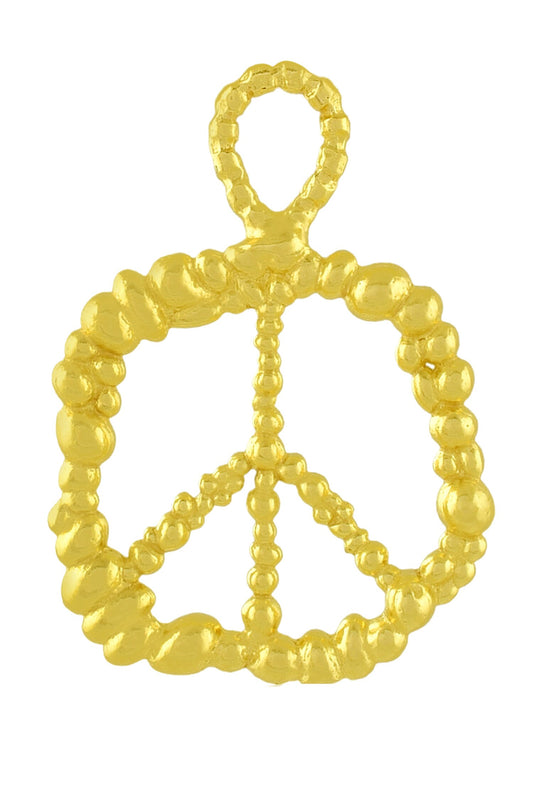 Granulated Peace Charm 