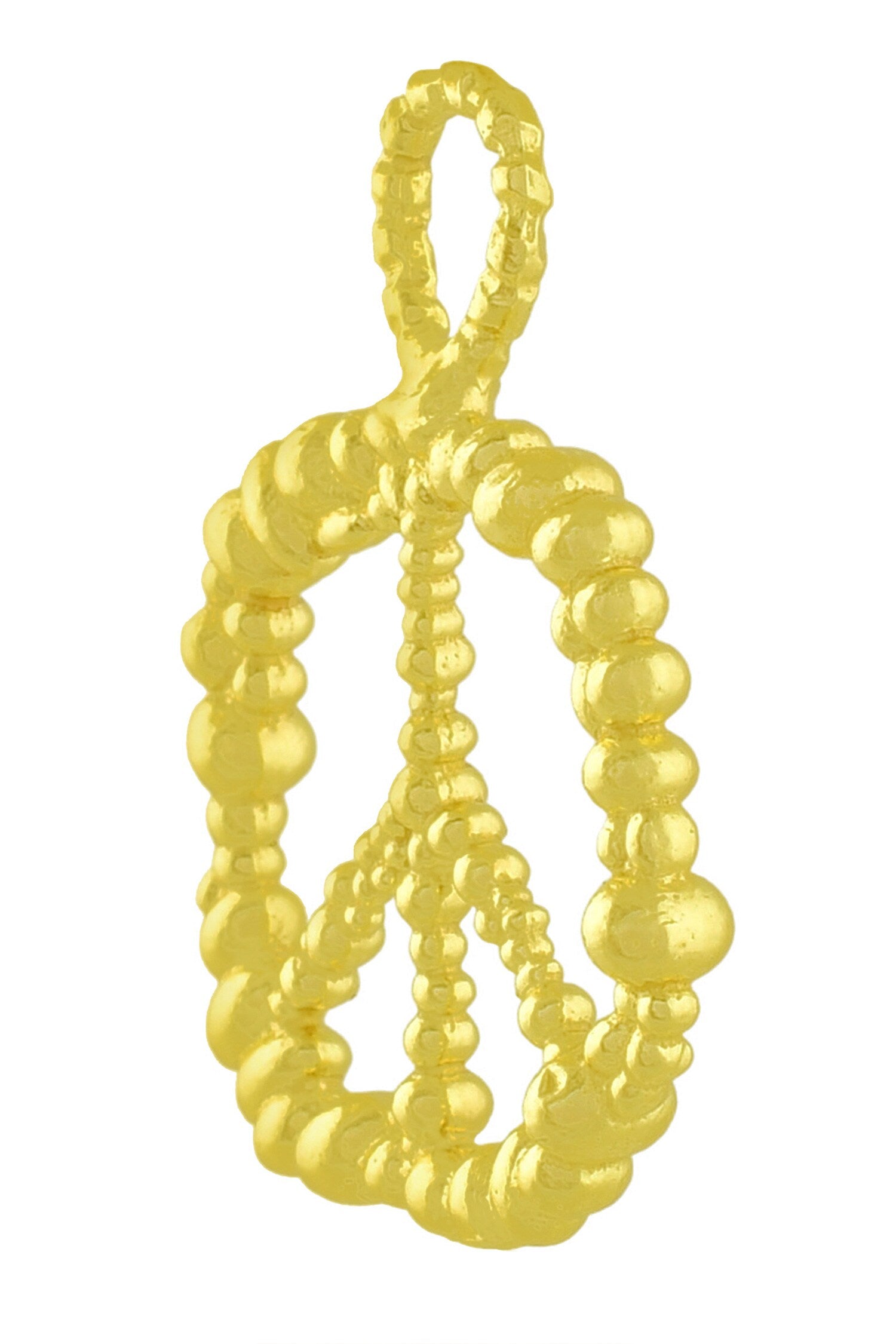 Granulated Peace Charm 