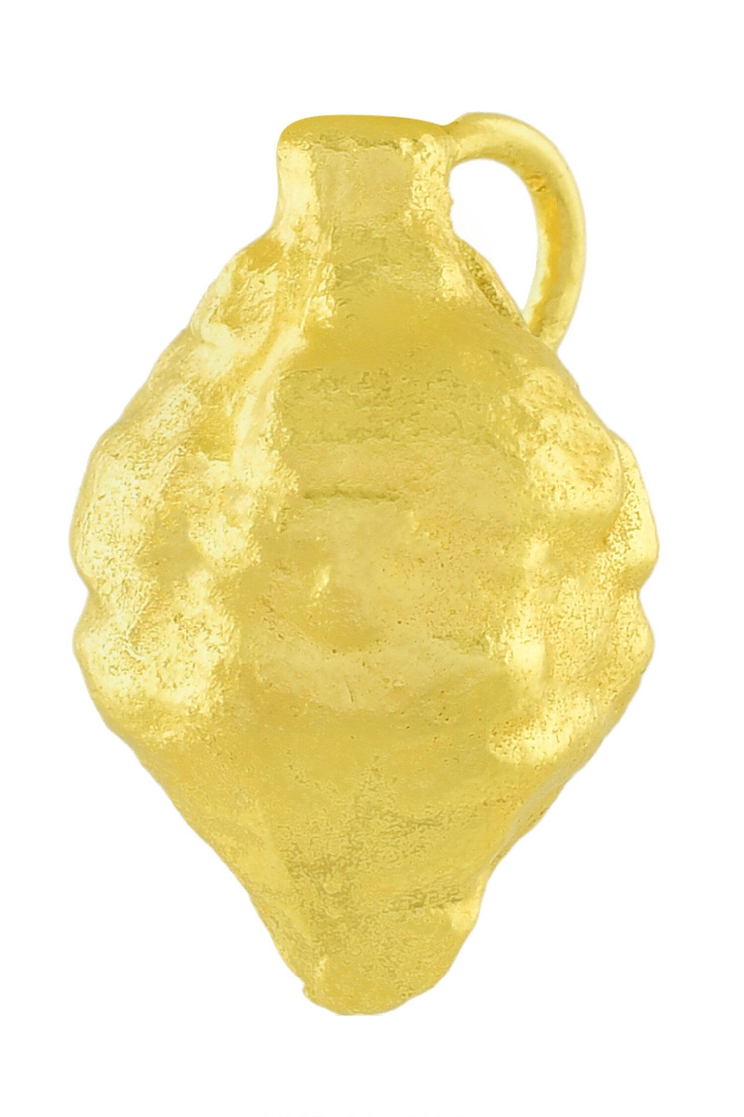 Textured Nugget Charm 