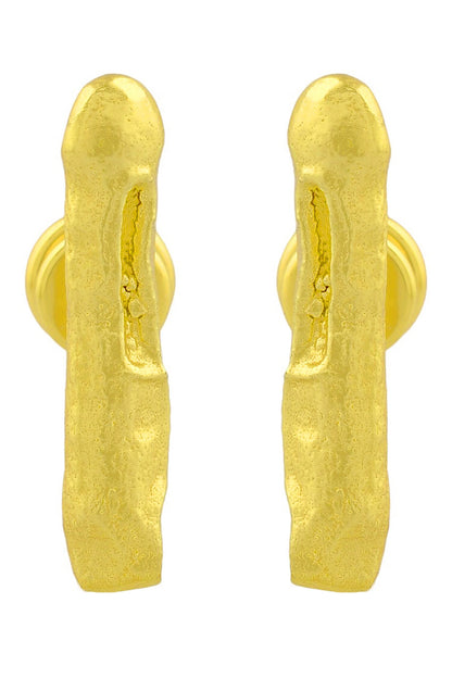 Cylindrical Bar Stud Earrings 