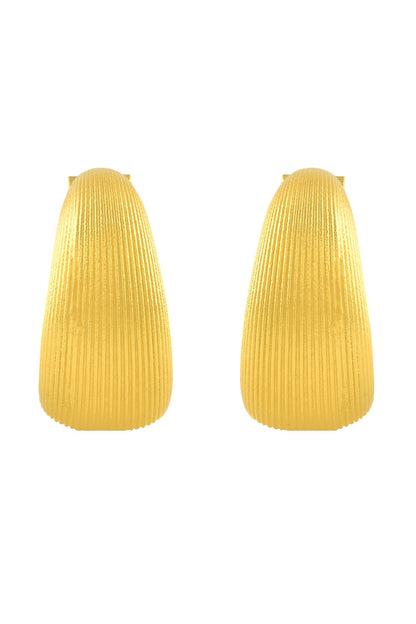 Pratapgari Striated Bold Hoops 