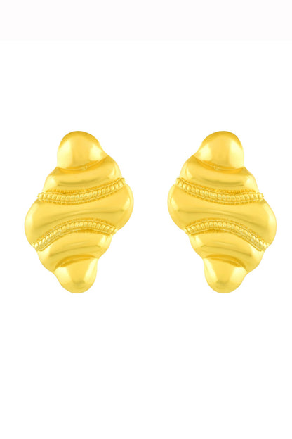 Vintage Shell Stud Earrings 