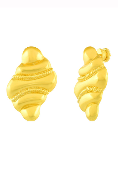 Vintage Shell Stud Earrings 