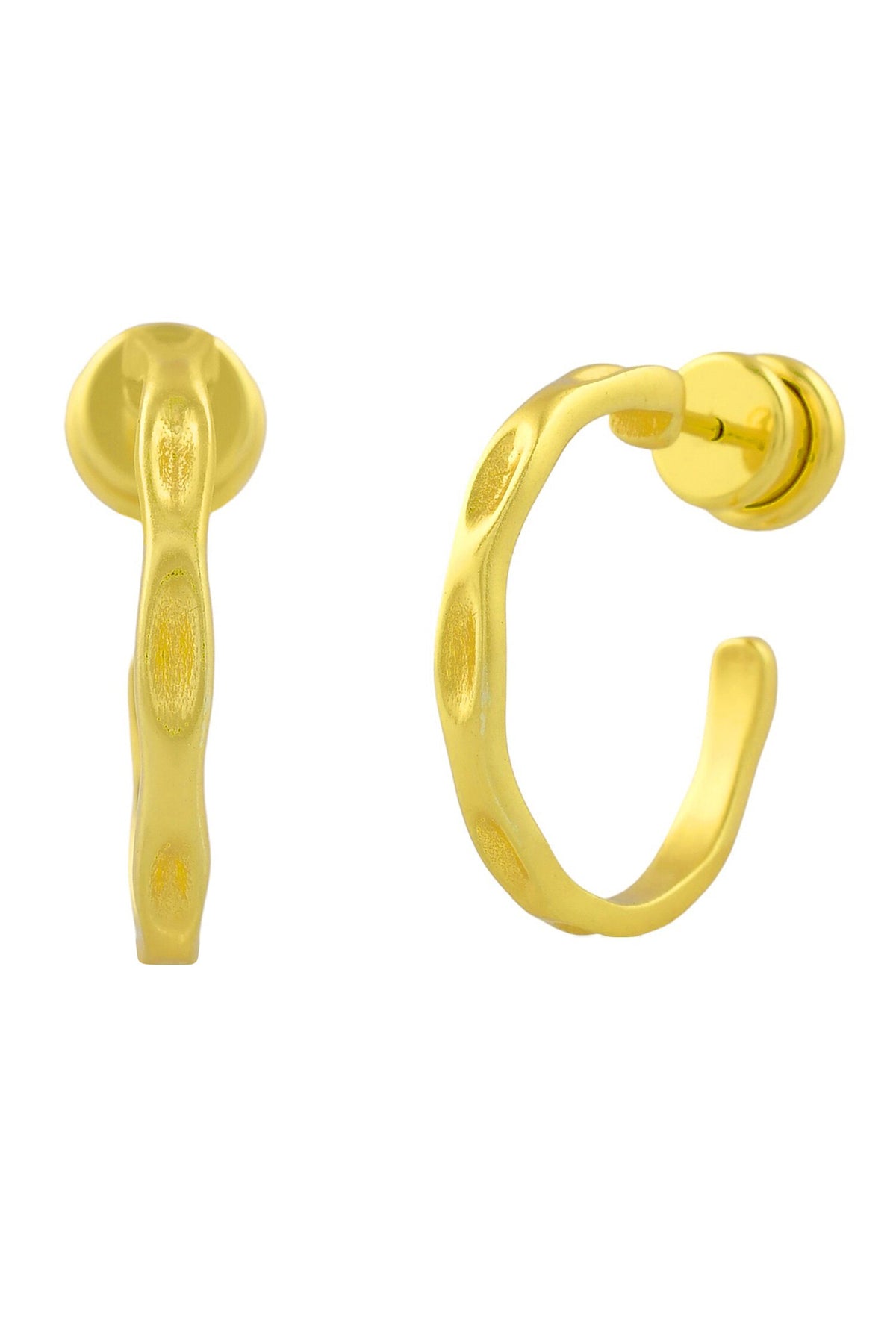 Molten Textured Hoops 