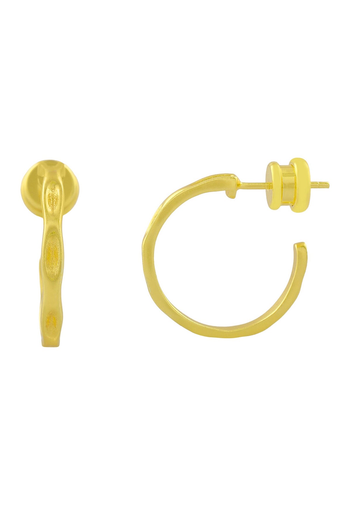 Molten Textured Hoops 