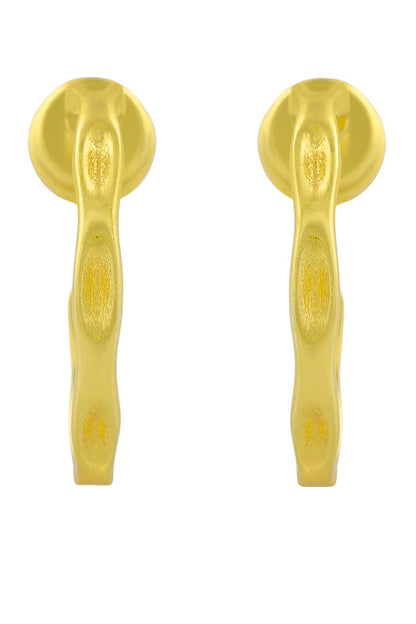 Molten Textured Hoops 