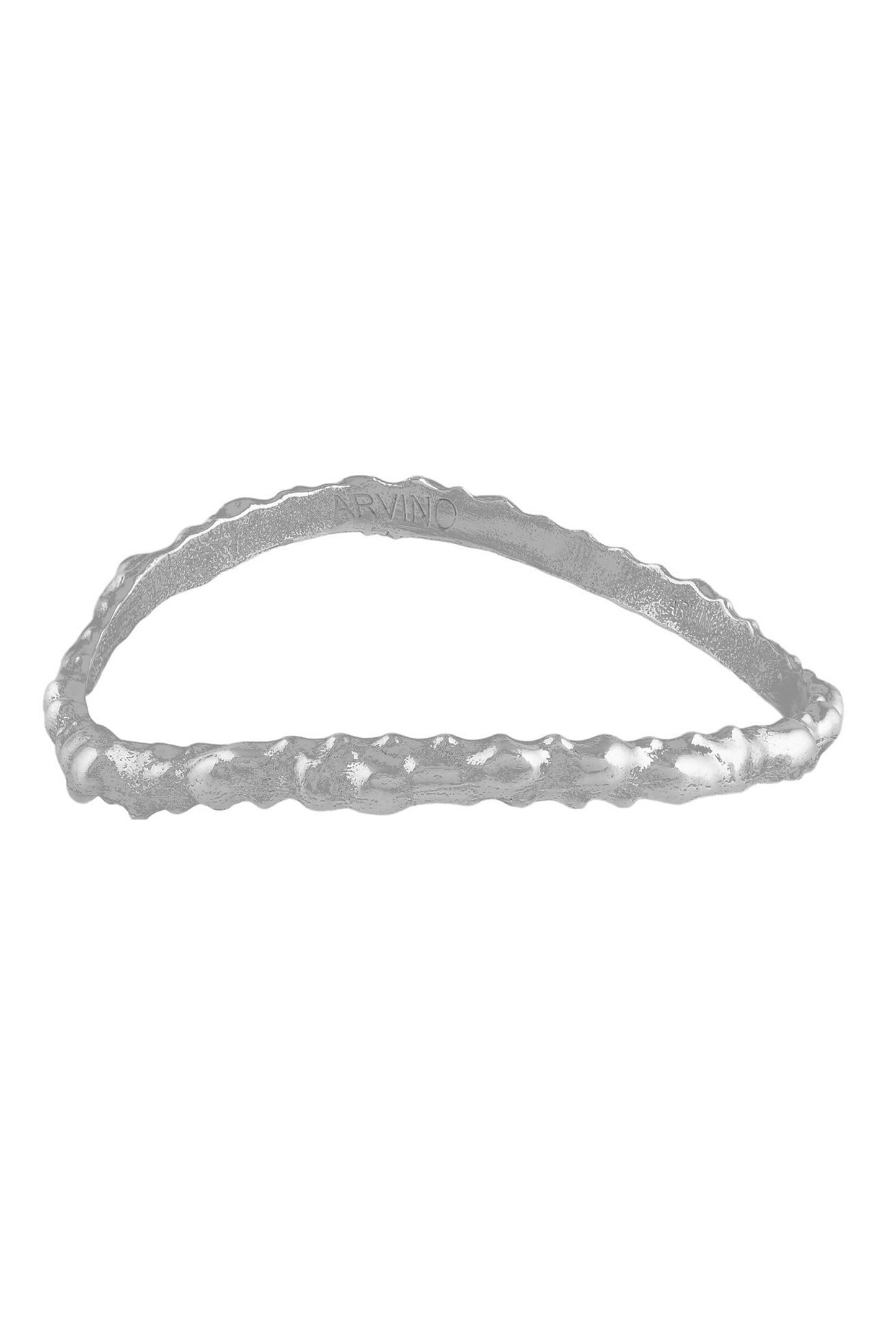 Textured Pattern Rowdy Bangle 