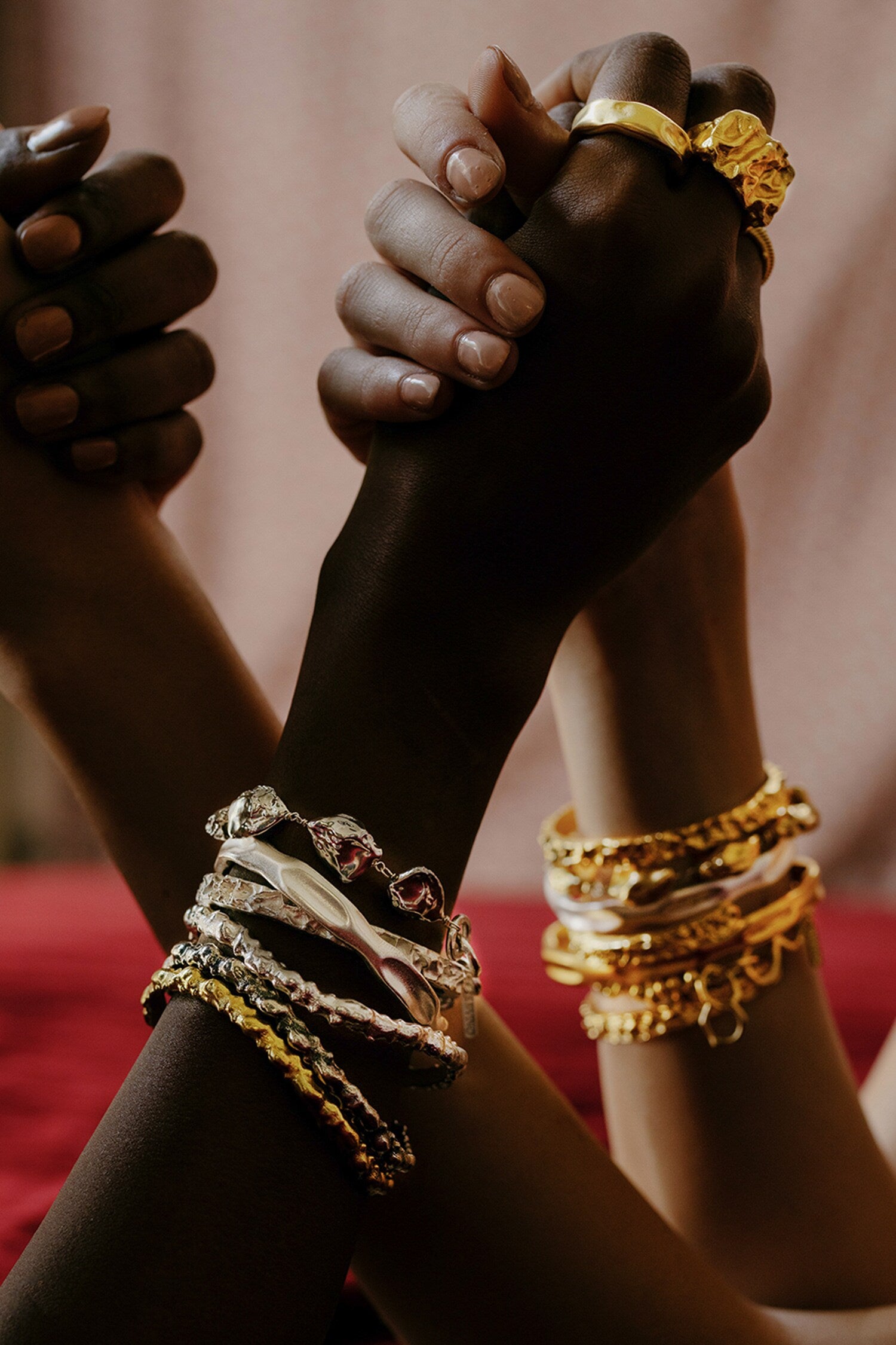 Textured Pattern Rowdy Bangle 