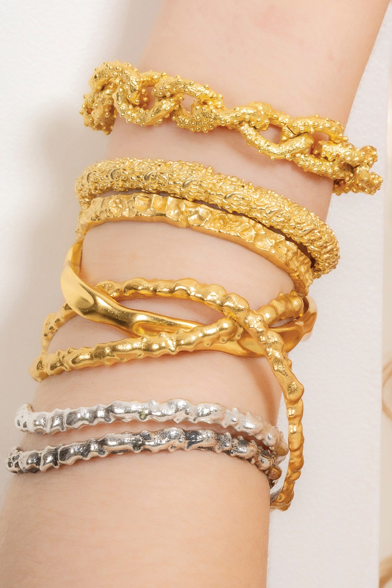 Pratapgari Textured Hand Cuff 
