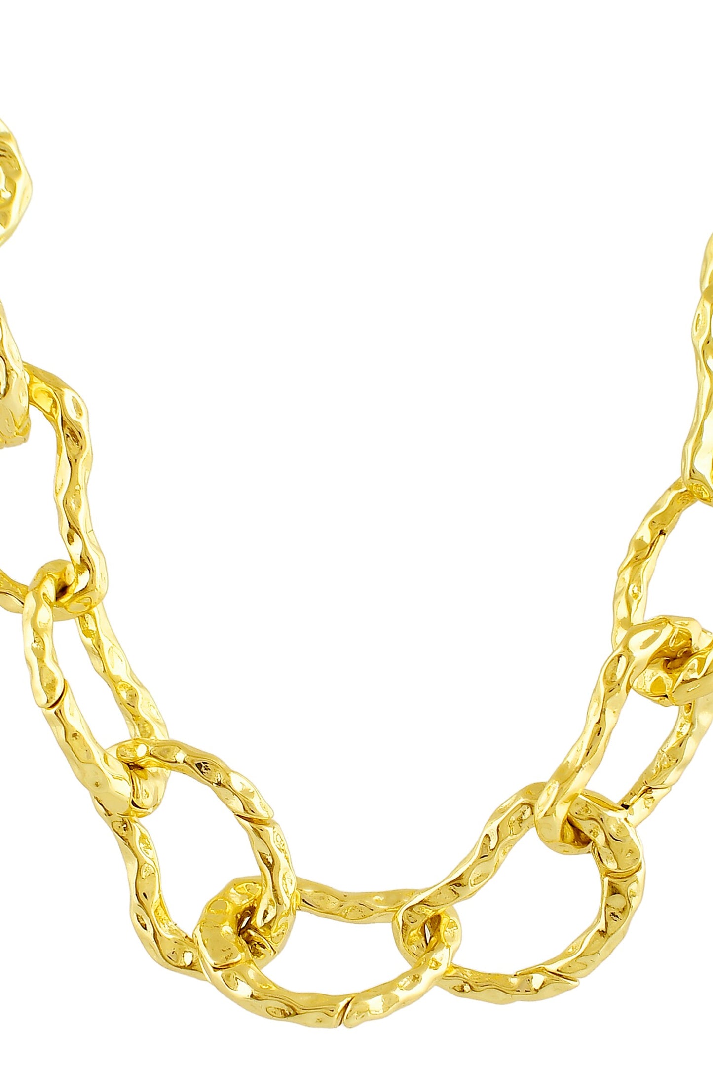Chunky Y Shaped Chain Necklace 
