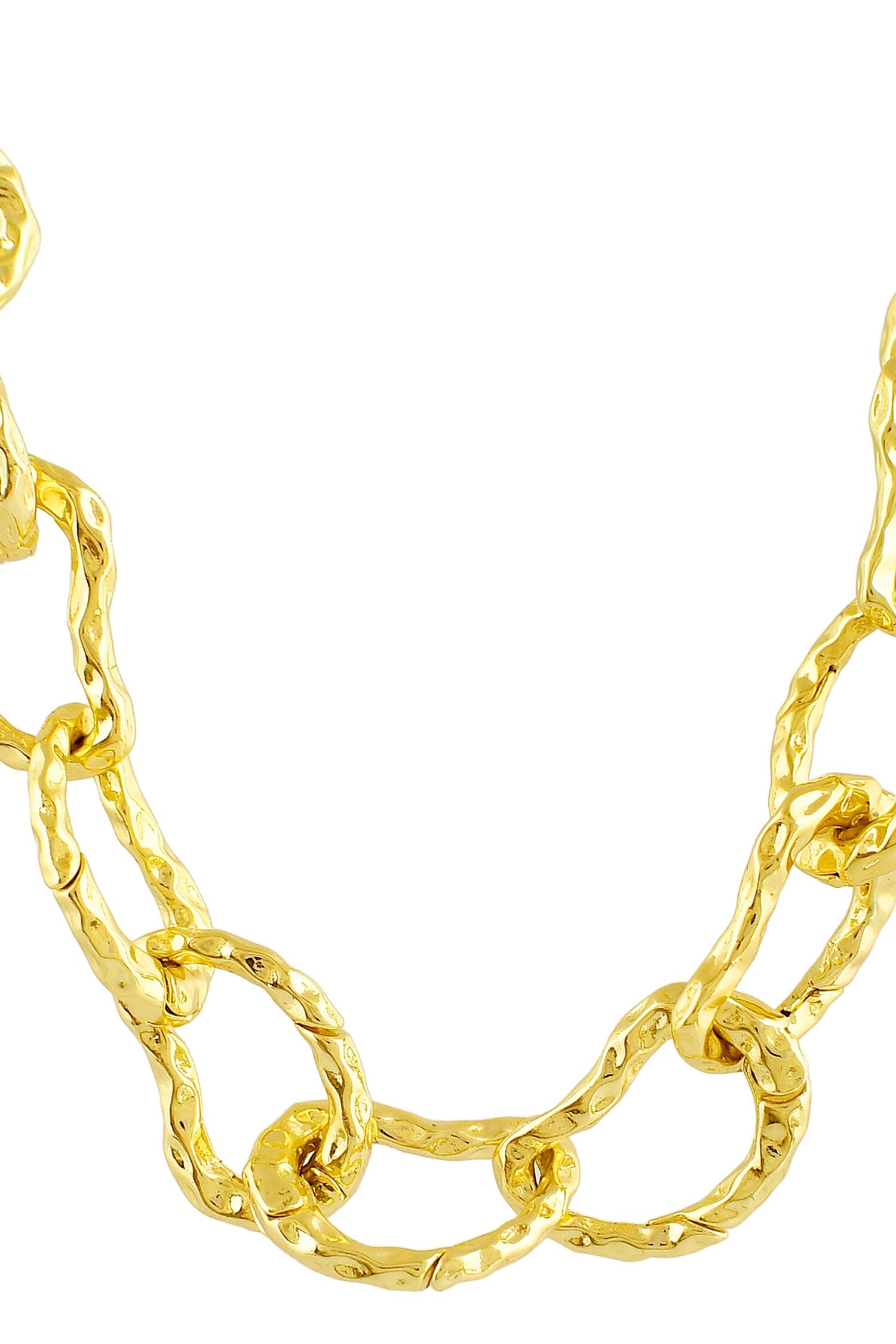 Chunky Y Shaped Chain Necklace 
