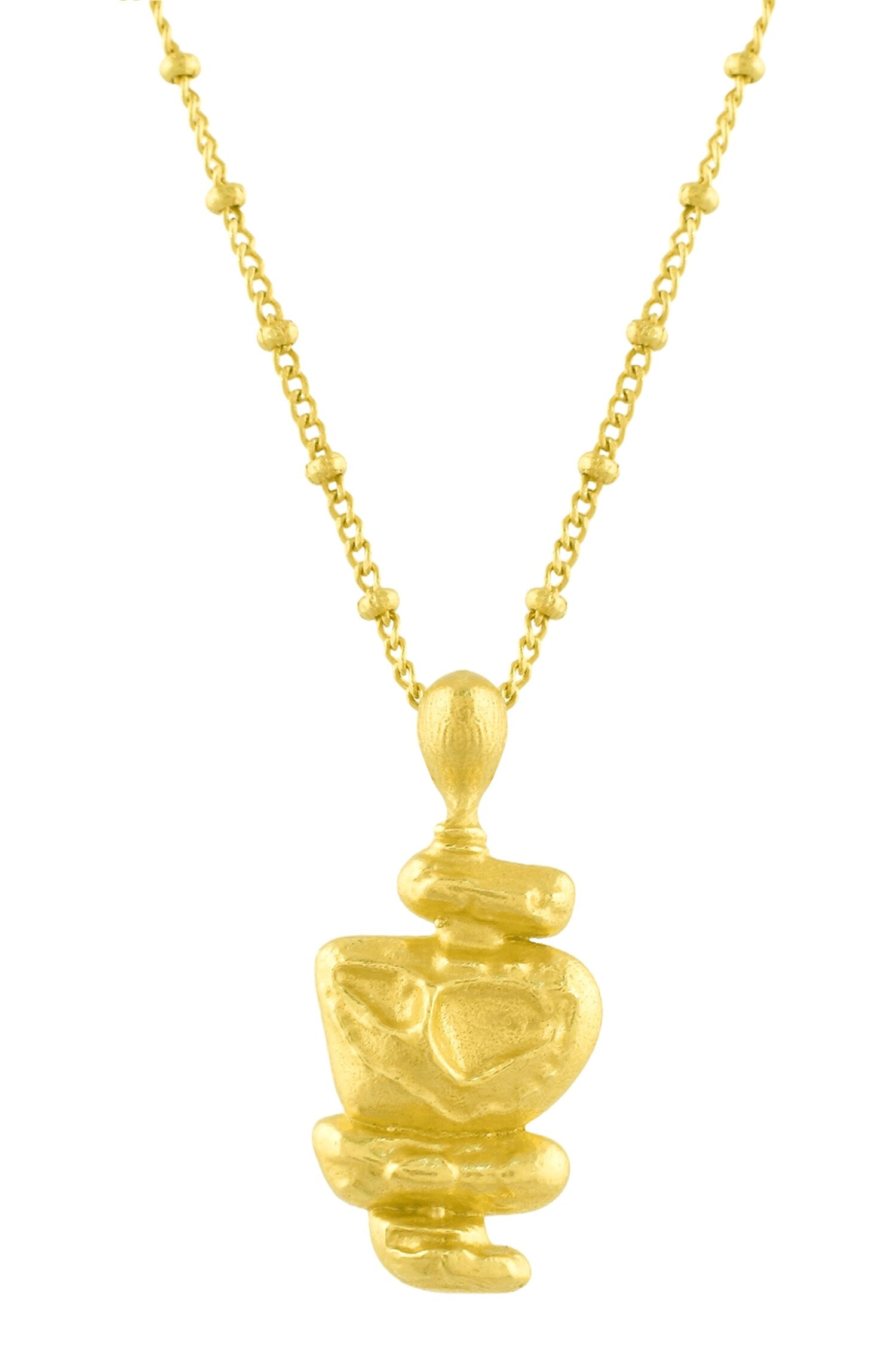 Patrimony Totem Carved Charm Necklace 