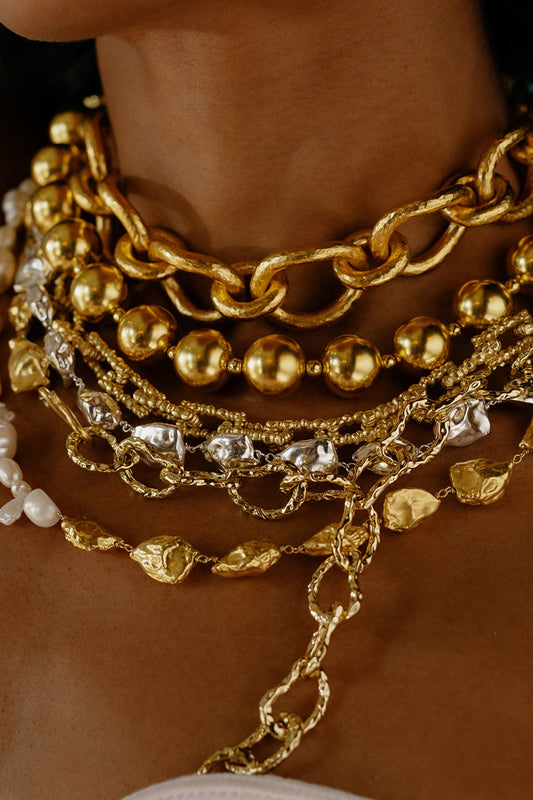Spherical Statement Necklace 