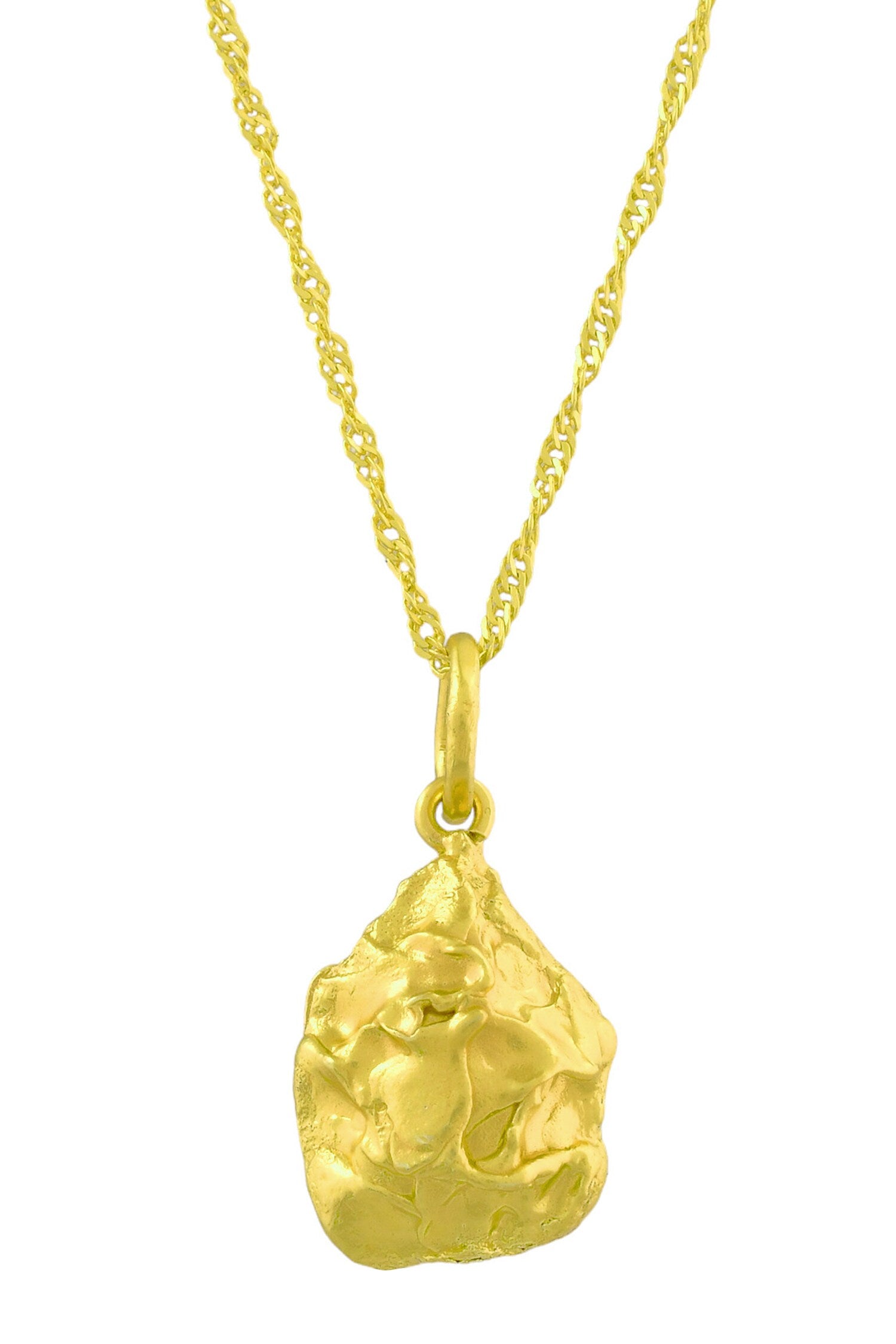 Nugget Charm Necklace 