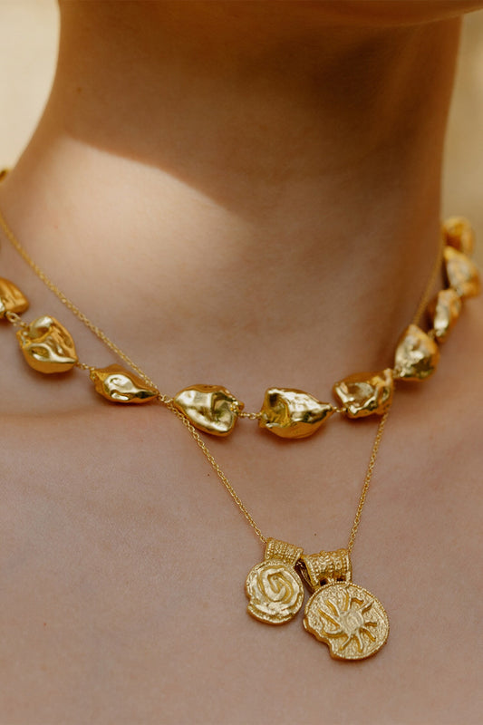 Molten Nugget Necklace 