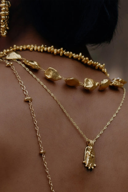 Molten Nugget Necklace 