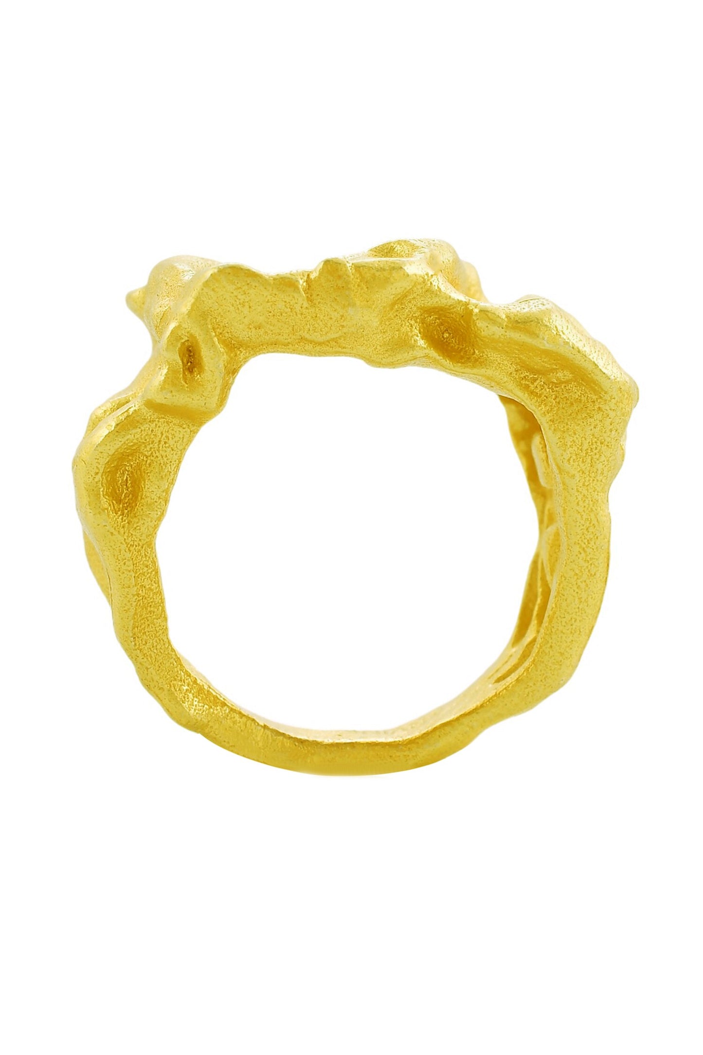 Chunky Molten Ring 