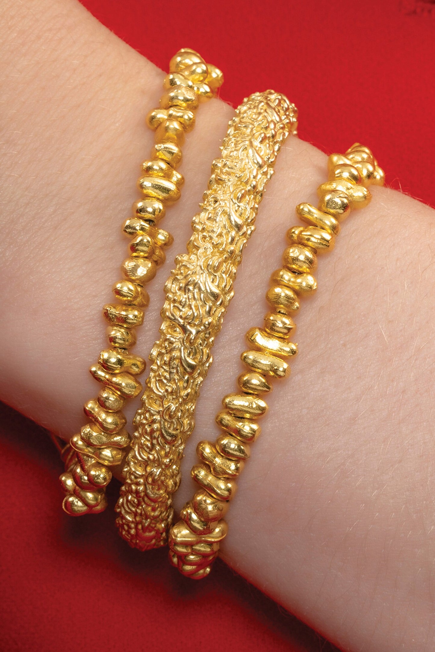 Molten Nugget Bracelet 