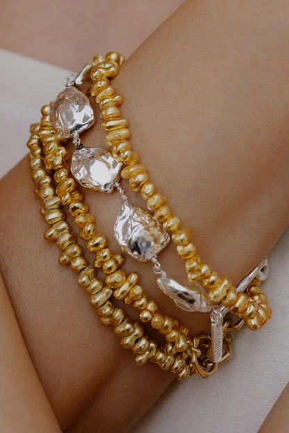 Molten Nugget Bracelet 