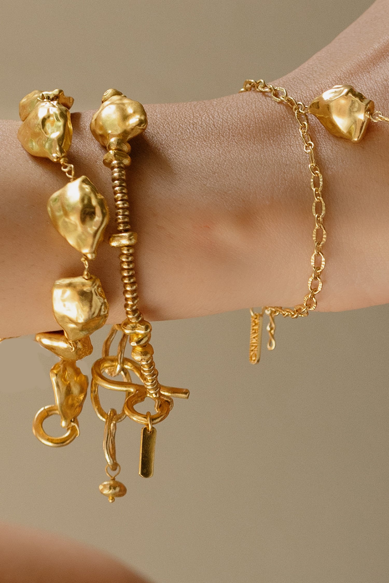 Molten Nugget Bracelet 