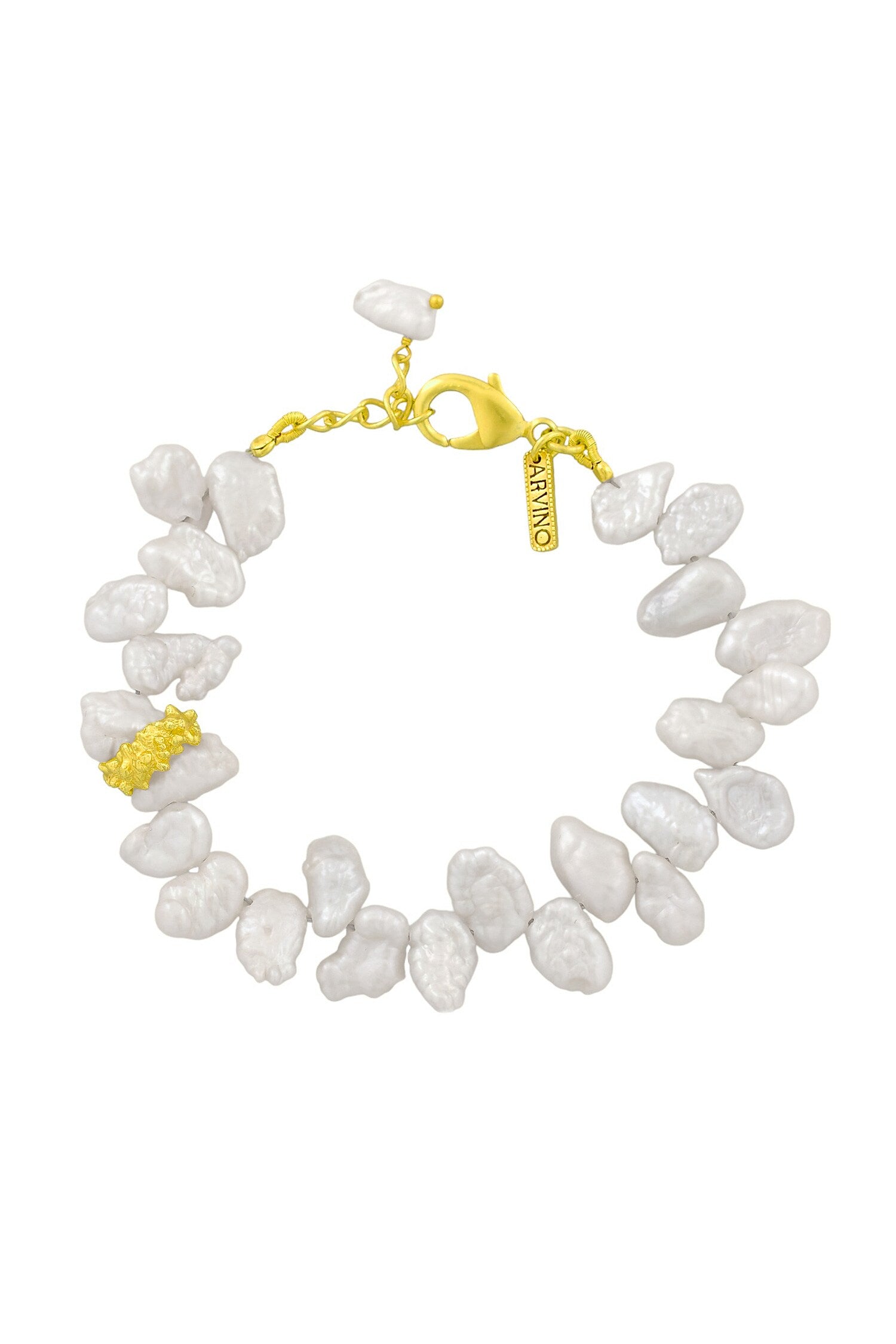 Pratapgari Melted Pearl Bracelet 