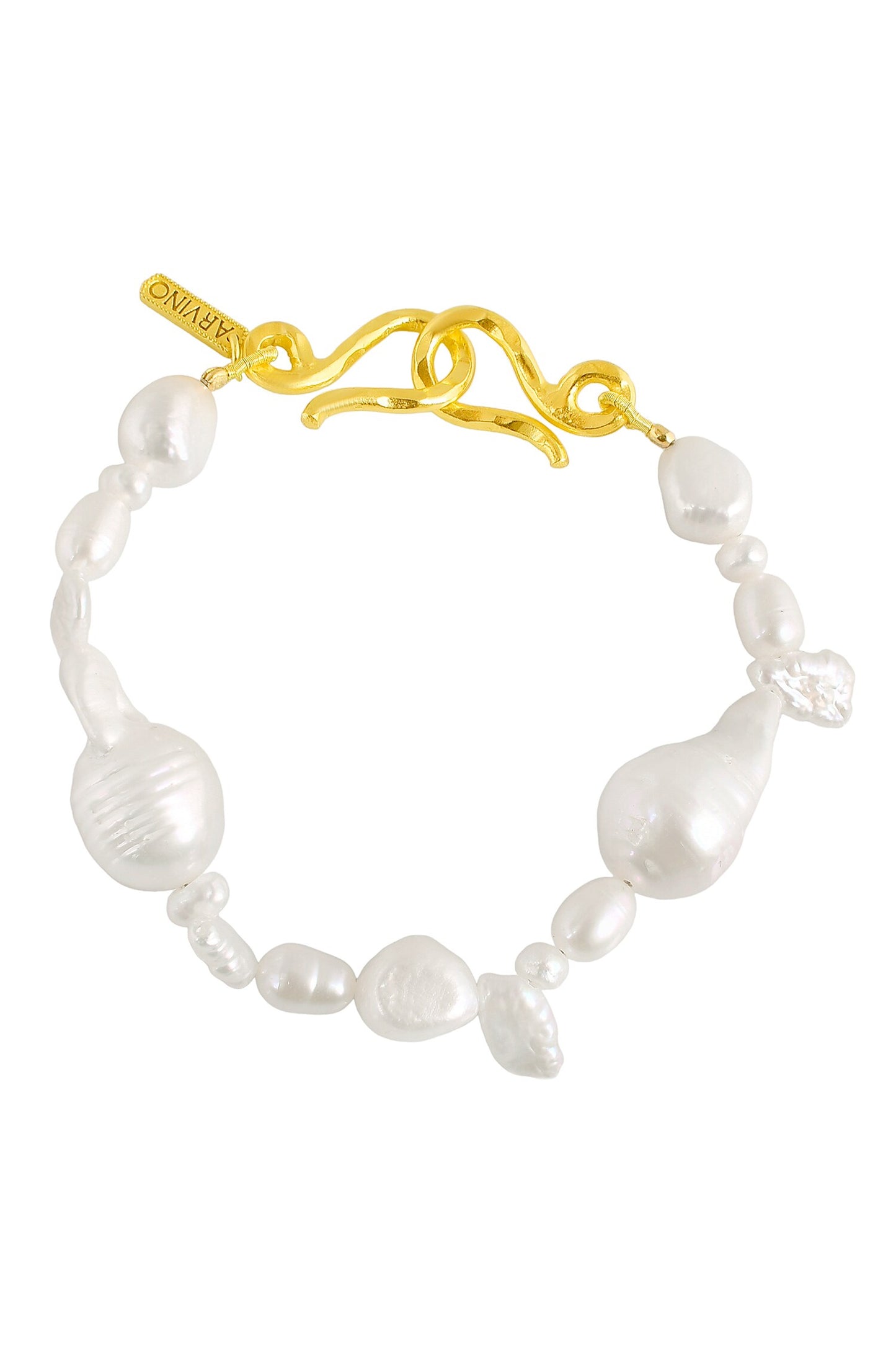 Pratapgari Uneven Pearl Bracelet 