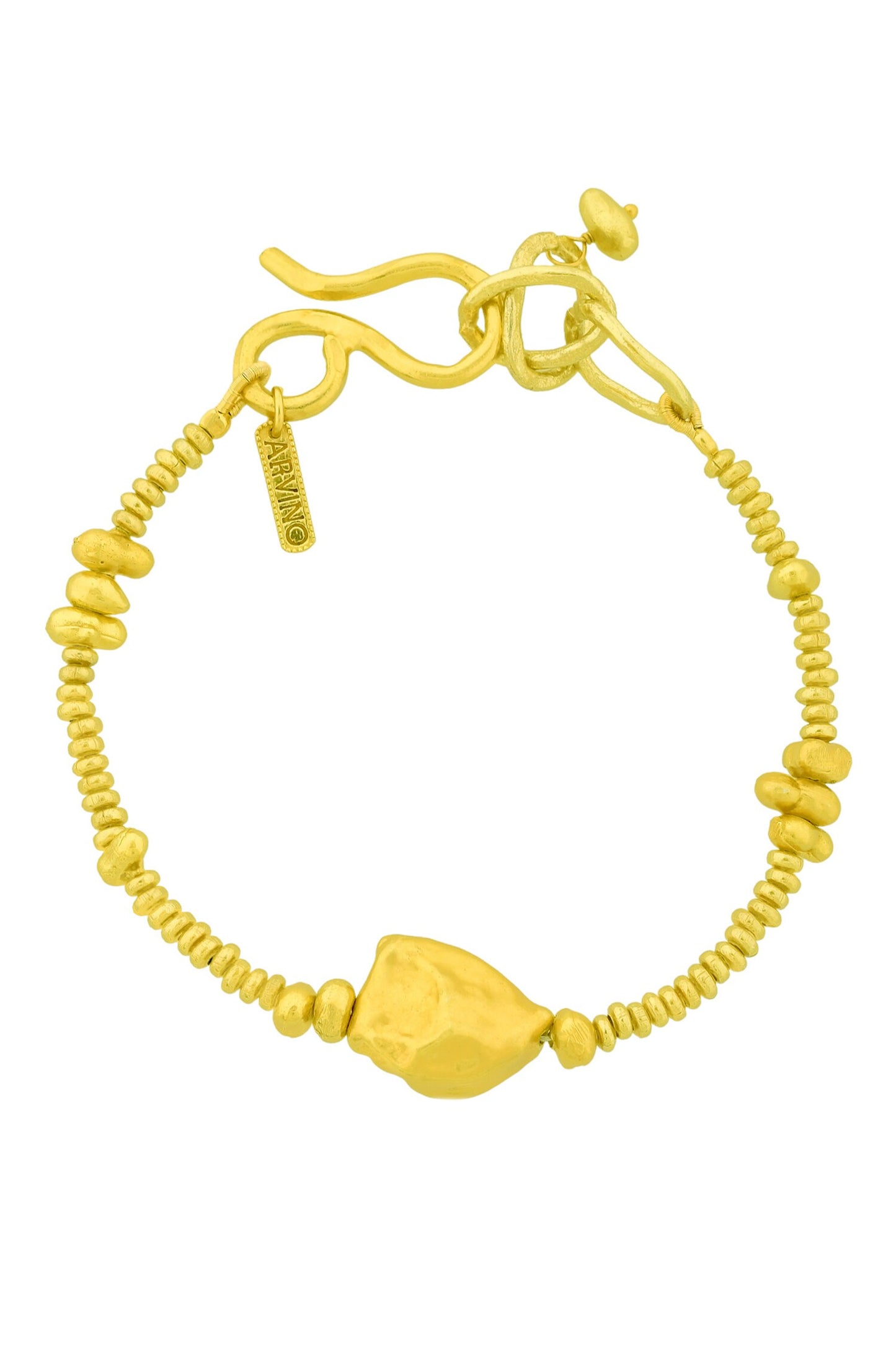 Molten Nugget Station Bracelet 