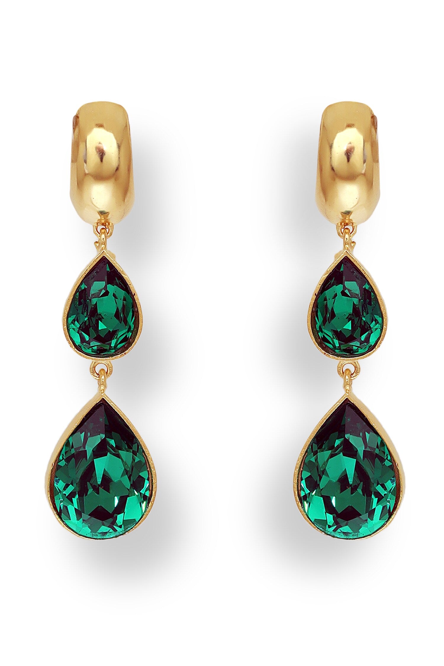 Forever Yours Tear Drop Carved Earrings 