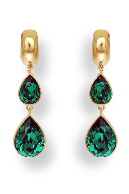 Forever Yours Tear Drop Carved Earrings 