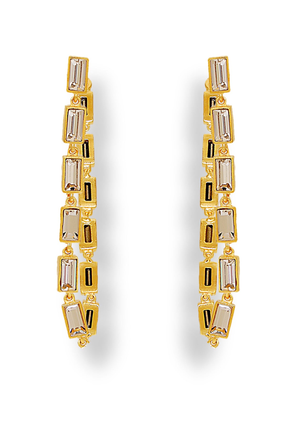Dawns Reflection Swarovski Embellished Earrings 