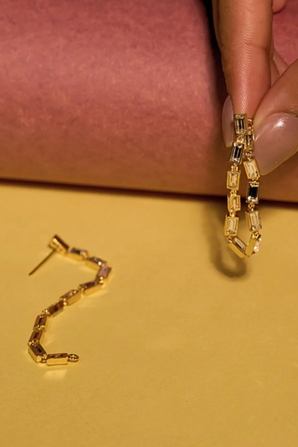Dawns Reflection Swarovski Embellished Earrings 