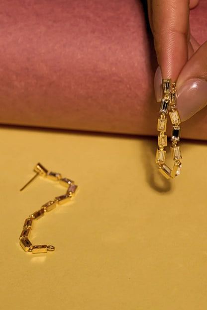 Dawns Reflection Swarovski Embellished Earrings 