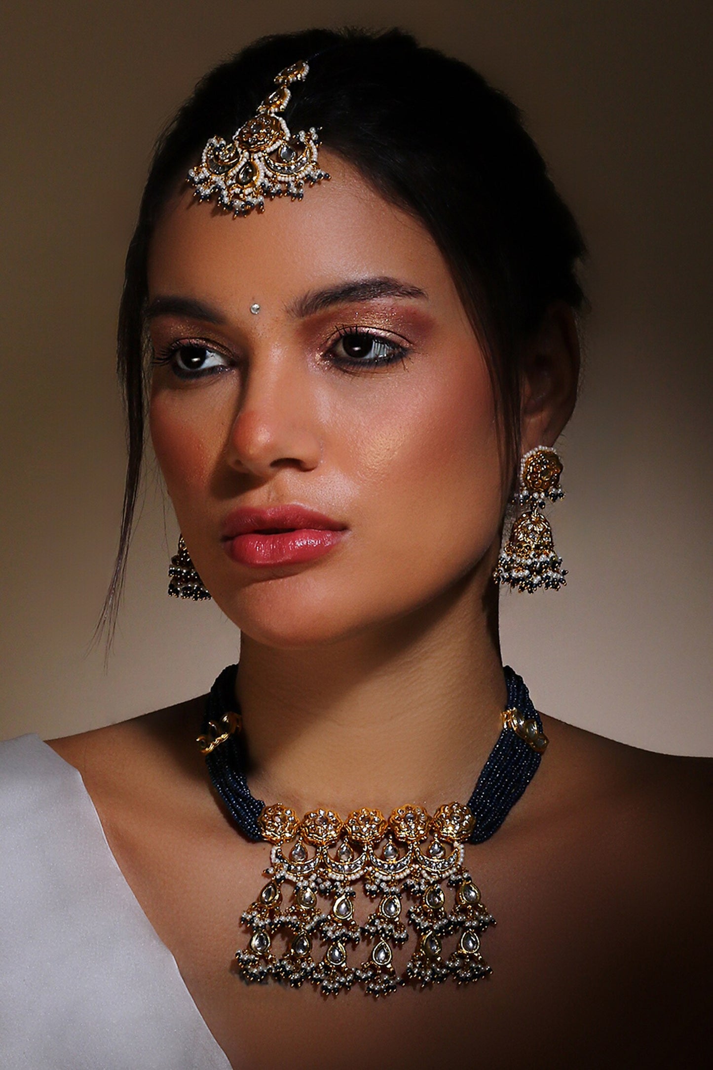 Padma Noor Kundan Necklace Set 
